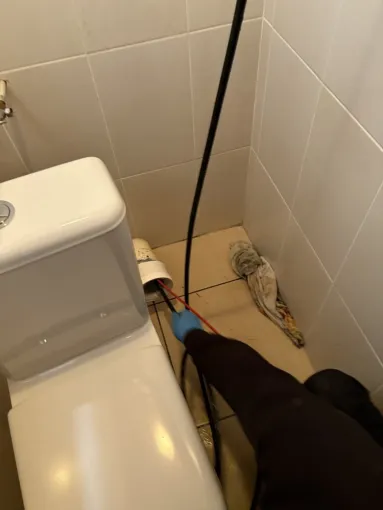 Localisation d une fosse par camera à Saint Georges d Esperanche, Vaulx-Milieu, JP ASSAINISSEMENT