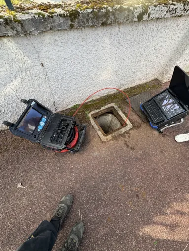 inspection vidéo et localisation du problème à Colombier Saugnieu