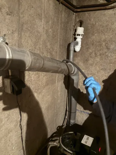 détartrage canalisation wc avec robot de fraisage sur 20 ml à Four