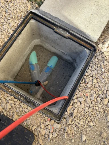 debouchage canalisation cuisine et inspection vidéo pour localisation de fosse à Ruy Montceau