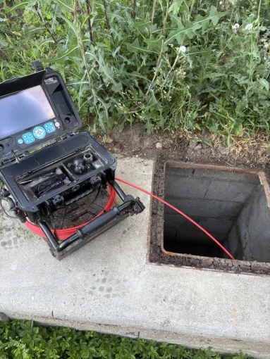 inspection  vidéo des réseaux pour vente immobilière à Saint Bonnet de Mure