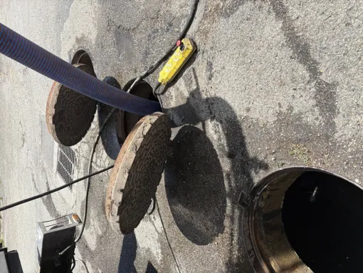 nettoyage d une decanteur ep dans une entreprise à Saint Jean de Bournay
