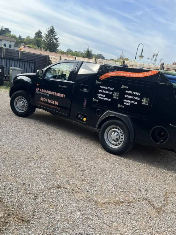Vidange de fosse septique débouchage de canalisation inspection video, Vaulx-Milieu, JP ASSAINISSEMENT