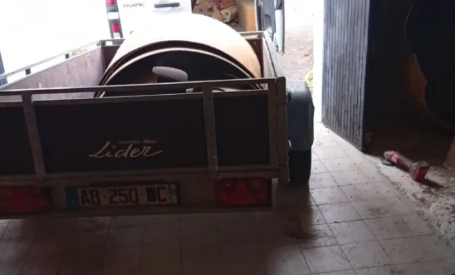 Dégazage d une cuve a fuel et découpe avec évacuation à Saint Savin, Vaulx-Milieu, JP ASSAINISSEMENT