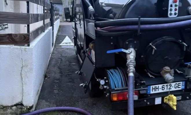 Dégazage et découpe d une cuve à fuel de 5000 litres à Domarin, Vaulx-Milieu, JP ASSAINISSEMENT