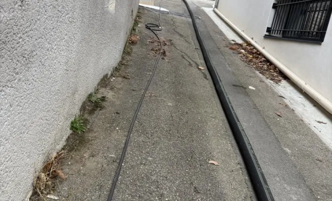 Nettoyage d un puits perdu à Oytier Saint Oblas, Vaulx-Milieu, JP ASSAINISSEMENT