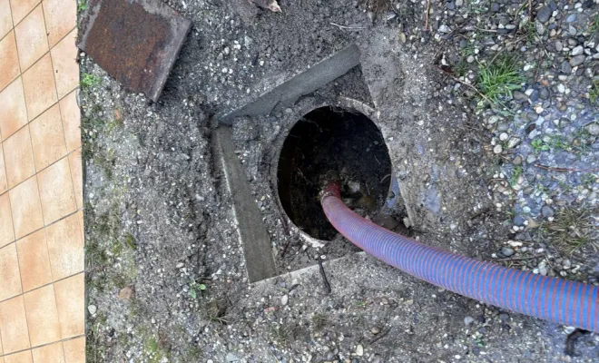 Vidange d une fosse septique pour raccordement à L égout à Diemoz, Vaulx-Milieu, JP ASSAINISSEMENT