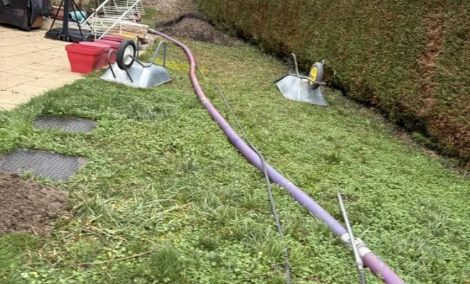 Vidange et nettoyage d un puits perdu pour entretien à Savas Mépin, Vaulx-Milieu, JP ASSAINISSEMENT