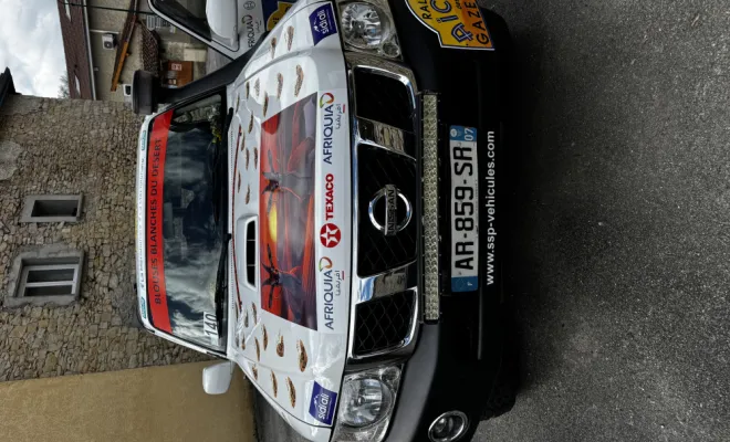 JP ASSAINISSEMENT soutient l'équipage 140 Blouses Blanches du Désert du rallye Aicha des gazelles 2026 