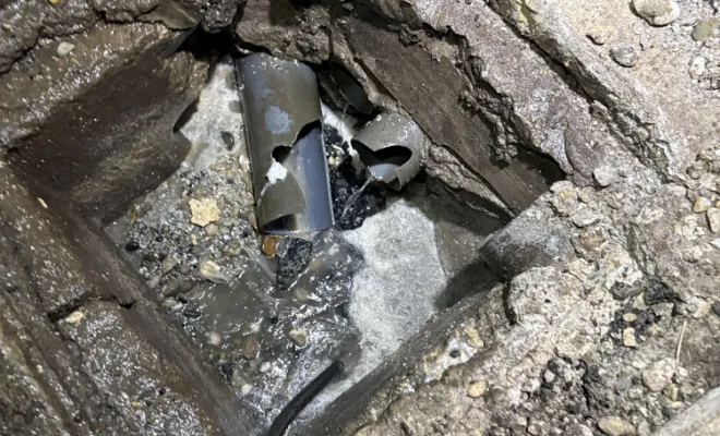 curage de réseau eu dans un centre commercial à Saint Quentin Fallavier