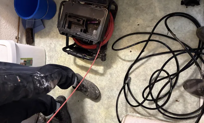 débouchage d une canalisation wc et évacuation objet bloquer dans une agence immobilière à Montalieu