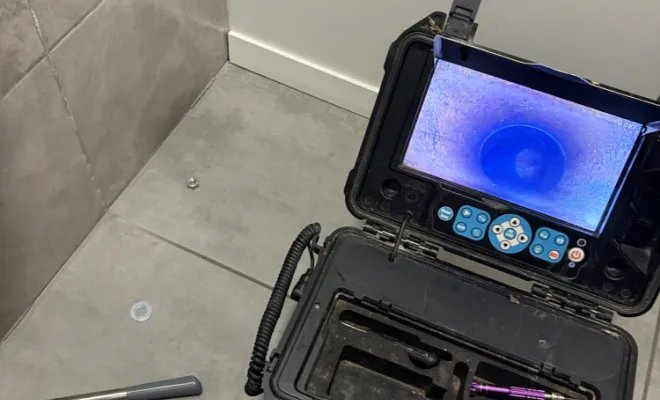 extraction d une brosse wc bloquer dans la canalisation d'une entreprise à Domarin