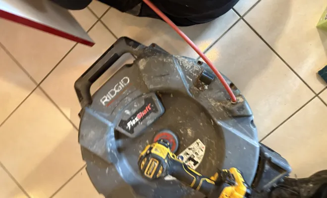 débouchage canalisation évier d40 dans un appartement à Saint Jean de Bournay