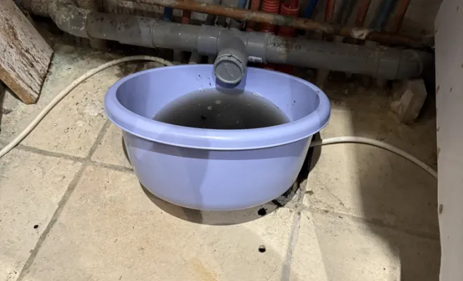 débouchage canalisation évier d40 dans un appartement à Saint Jean de Bournay