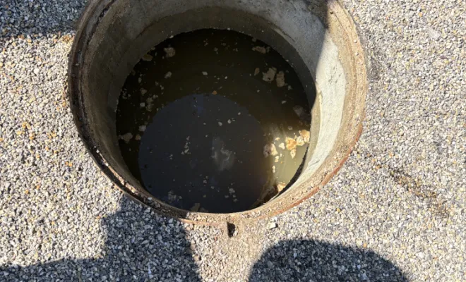 débouchage d un collecteur eu dans un lotissement à Briord