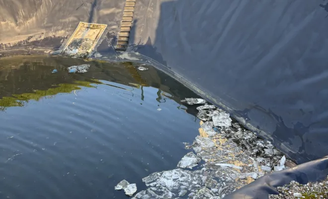 nettoyage d un bassin eaux pluviales dans une entreprise à Pont Evèque