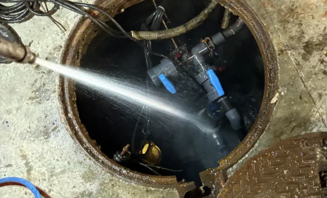 entretien et vérification de fonctionnement d une pompe de relevage dans une copro à L'Isle D'Abeau