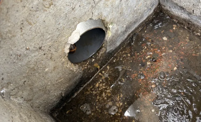 curage du réseau eaux usées avaec inspection video dans un lotissement à Bourgoing Jallieu