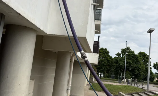 débouchage canalisation wc dans un appartement à Saint jean de Bournay
