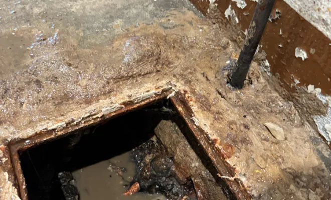 débouchage d'une canalisation eu dans un couloir de copro à Bourgoin Jallieu