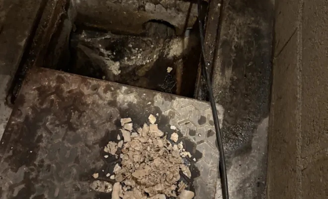 curage d une colonne d50 évacuation chauffe eau à Meyrié