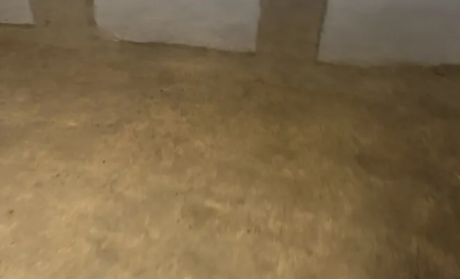 pompage d'eau suite a une inondation dans un sous sol de copro à Saint Jean de Bournay