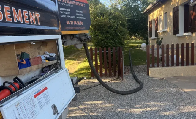 vidange et nettoyage d une fosse septique et d un puits perdu à Villette d'anthon