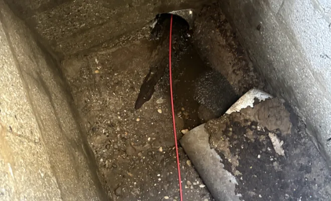 inspection  vidéo des réseaux pour vente immobilière à Saint Bonnet de Mure