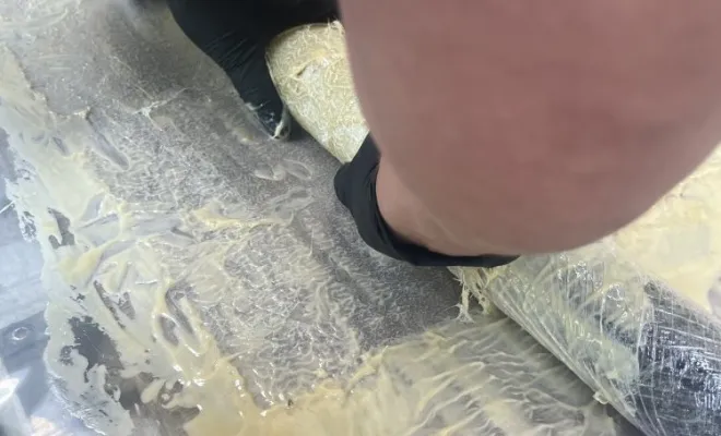 2 réparations dans la même canalisation en manchette résine à Bourgoin Jallieu, Vaulx-Milieu, JP ASSAINISSEMENT