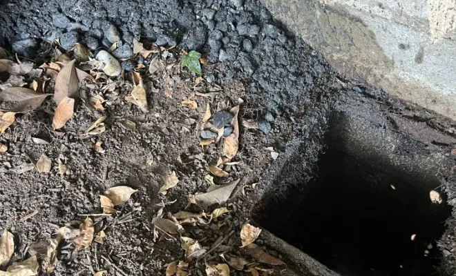 Curage d'une canalisation eu pour problème d'écoulement à Trep, Vaulx-Milieu, JP ASSAINISSEMENT