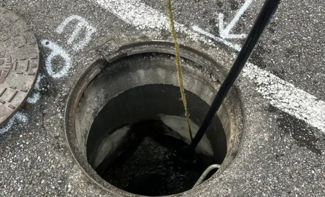 Curage de reseau pour réparation de canalisation d300 à Corbas, Vaulx-Milieu, JP ASSAINISSEMENT