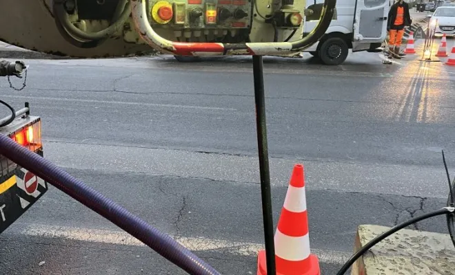 Curage de réseaux unitaire d300 pour inspection vidéo à Saint Laurent de Mure, Vaulx-Milieu, JP ASSAINISSEMENT