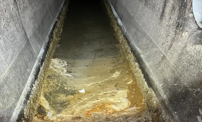 Curage réseaux ovoïde d1800 pour travaux de gainage à Lyon, Vaulx-Milieu, JP ASSAINISSEMENT