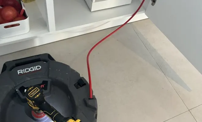 Débouchage d'une canalisation d'évier de cuisine à Bonnefamille, Vaulx-Milieu, JP ASSAINISSEMENT