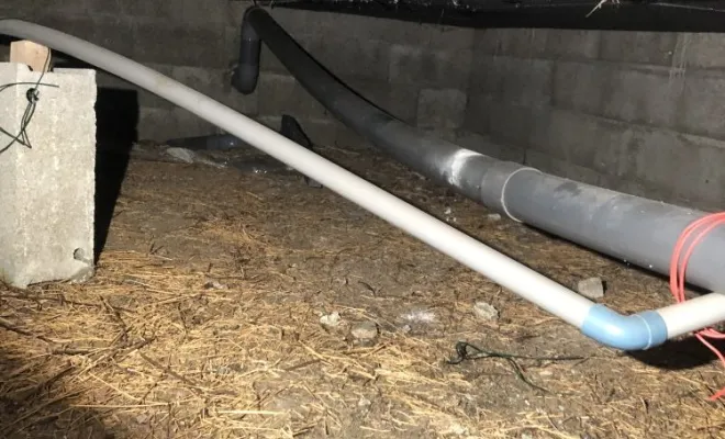 Débouchage d'une canalisation eu en vide sanitaire chez un particulier à Diemoz, Vaulx-Milieu, JP ASSAINISSEMENT