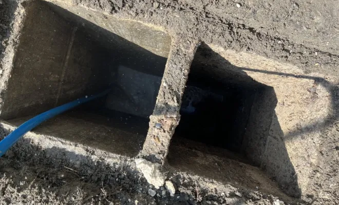 Débouchage d'un regard siphoïde à Saint Just Chaleyssin, Vaulx-Milieu, JP ASSAINISSEMENT