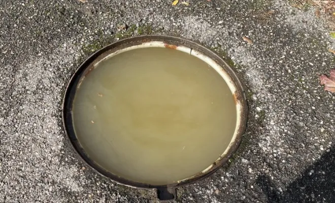 Débouchage d'un réseau d'assainissement communale à Bonnefamille, Vaulx-Milieu, JP ASSAINISSEMENT