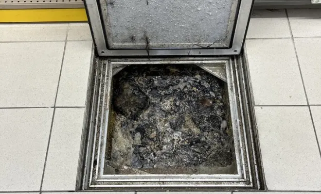 Débouchage et inspection video dans un magasin suite a des travaux à meyzieu, Vaulx-Milieu, JP ASSAINISSEMENT