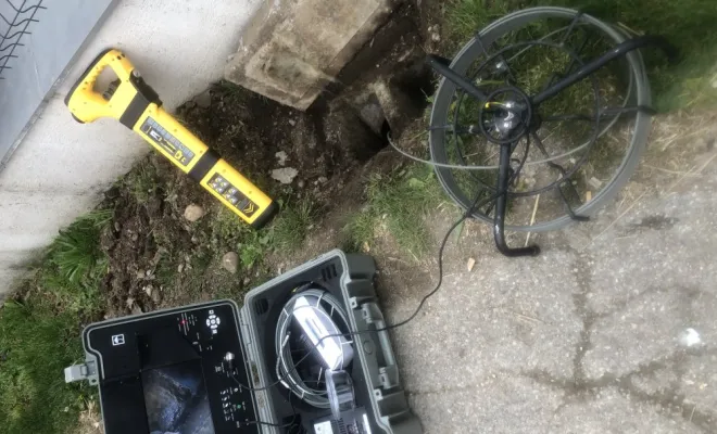 Débouchage et repérage de réseau et de regard eu dans un pub à Villieu-Loyes-Mollon, Vaulx-Milieu, JP ASSAINISSEMENT