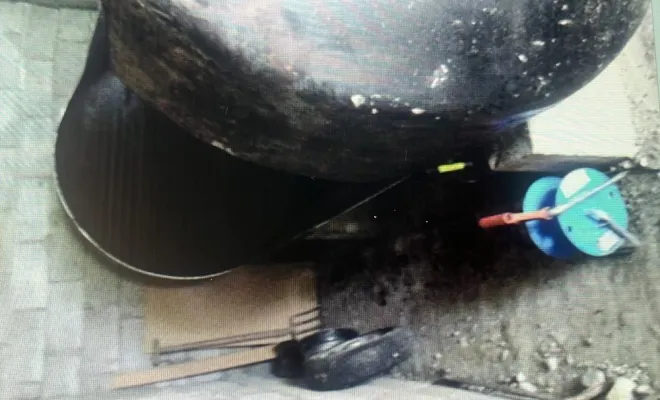 Dégazage de 2 cuves fuel pvc avec découpe et évacuation à Saint Laurent de Mure, Vaulx-Milieu, JP ASSAINISSEMENT