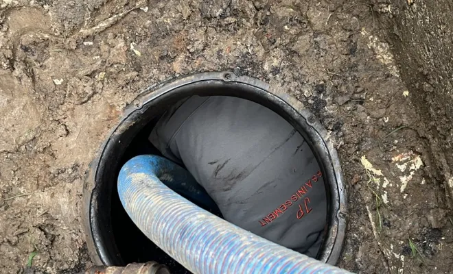 Dégazage et neutralisation au sable d'une cuve à fuel 3000 litres à Saint Savin, Vaulx-Milieu, JP ASSAINISSEMENT