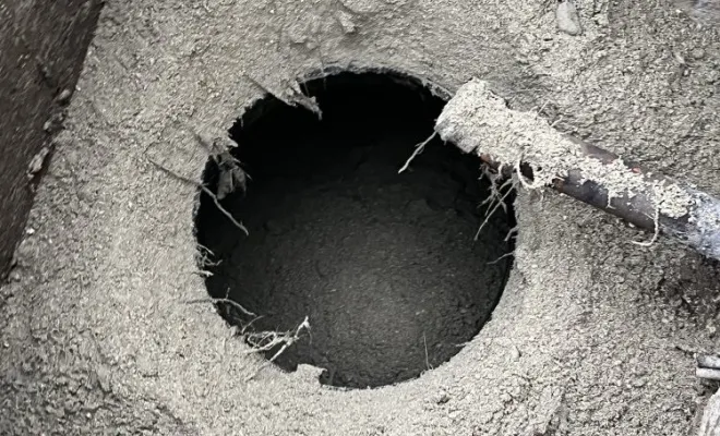 Dégazage et neutralisation au sable d'une cuve à fuel 3000 litres à Saint Savin, Vaulx-Milieu, JP ASSAINISSEMENT