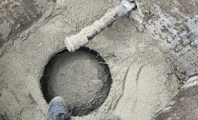 Dégazage et neutralisation au sable d'une cuve à fuel 3000 litres à Saint Savin, Vaulx-Milieu, JP ASSAINISSEMENT