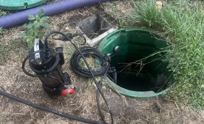 Dépannage d'une pompe de relevage chez un particulier , pompe boucher à Saint Quentin Fallavier, Vaulx-Milieu, JP ASSAINISSEMENT