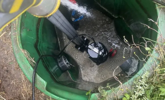 Dépannage d'une pompe de relevage chez un particulier , pompe boucher à Saint Quentin Fallavier, Vaulx-Milieu, JP ASSAINISSEMENT