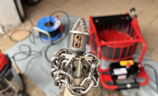 Détartrage canalisation avec robot de fraisage à La Tour du Pin, Vaulx-Milieu, JP ASSAINISSEMENT