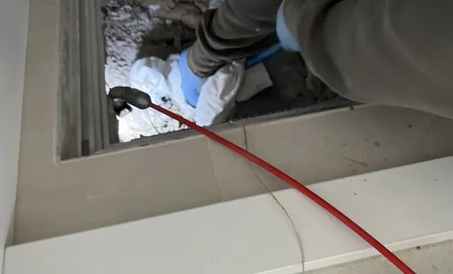 Détartrage avec robot de fraisage d'une canalisation wc dans une maison à Chassieu, Vaulx-Milieu, JP ASSAINISSEMENT