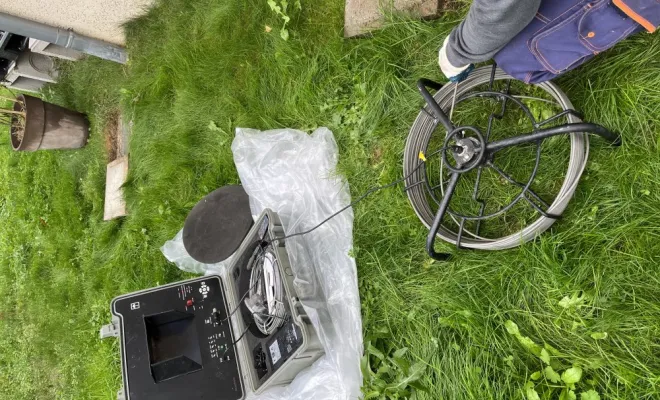 Diagnostic vidéo des réseaux chez les particuliers pour vérification des bons raccordement à Saint Georges D'esperanche, Vaulx-Milieu, JP ASSAINISSEMENT