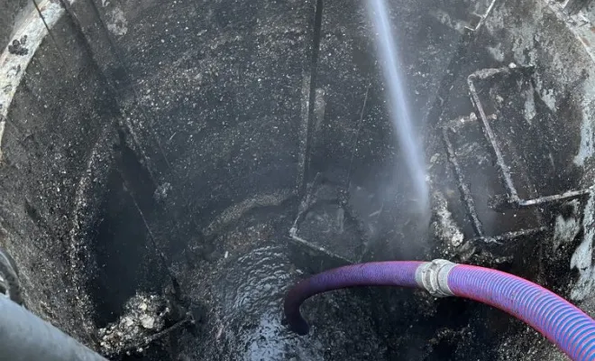 Entretien d'une station d'épuration à Cercié en beaujolais, Vaulx-Milieu, JP ASSAINISSEMENT