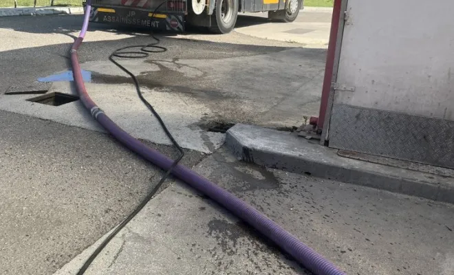 Entretien d'une station de lavage à Crémieu, Vaulx-Milieu, JP ASSAINISSEMENT